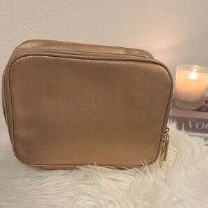 Lancôme Shimmering Tan Cosmetic Bag